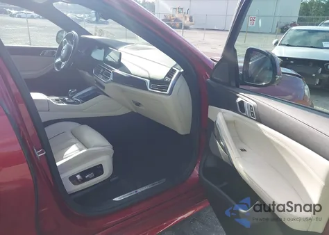 2022 BMW X6 M50I из США, поврежденный, VIN 5UXCY8C03N9M89298